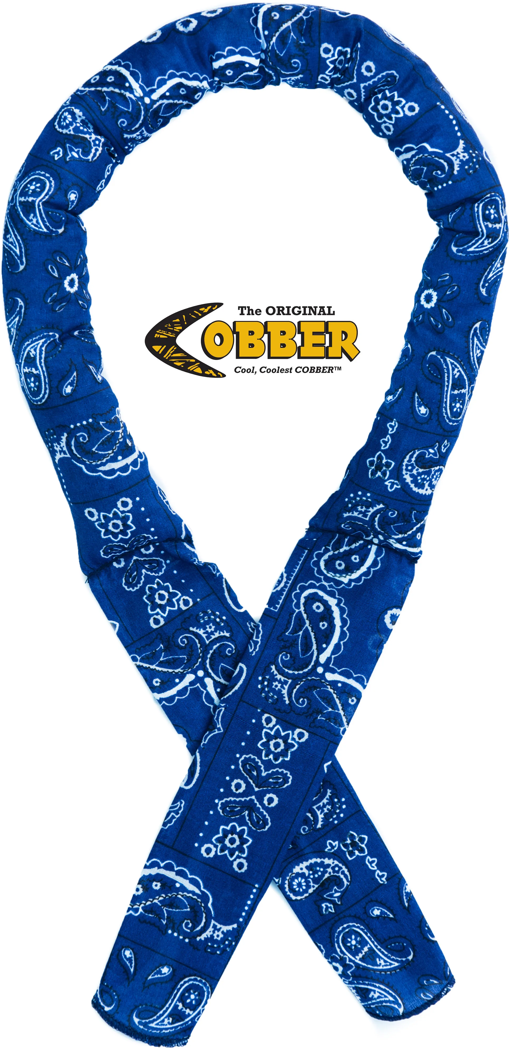 Cobber afkoelsjaal - Blue Paisley