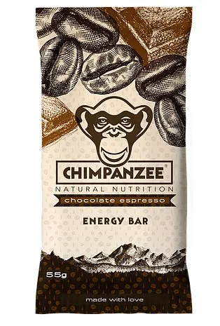 Chimpanzee Energy Bar Chocolate Espresso 
