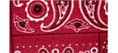 Cobber afkoelsjaal - Red Paisley